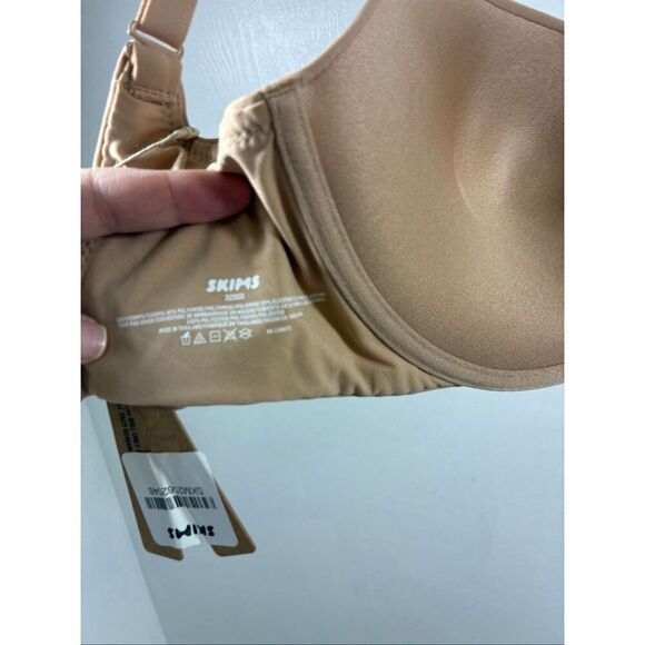 SKIMS NWT Push Up Demi Bra in Clay Size 32DDD - Picture 7 of 8